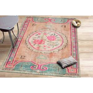 Alfombra con Diseño de Rosas, Alfombra Estampada, Alfombra para Interiores, Diseño Turco de Lujo, Alfombra de Chenilla - Product Image 3