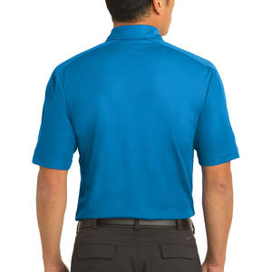 Polo de golf de poliéster y algodón bordado de alta calidad con logotipo personalizado - Product Image 2