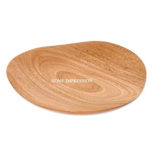 Plateau de rangement rectangulaire en bois classique noir élégant, de qualité alimentaire, à un seul niveau, avec poignée, pour la maison, la cuisine, le thé, les couverts, les fruits - Product Image 3