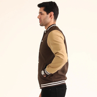 Veste universitaire de baseball pour homme personnalisable avec des patchs en cuir véritable, broderie en chenille d'hiver, style lettreman