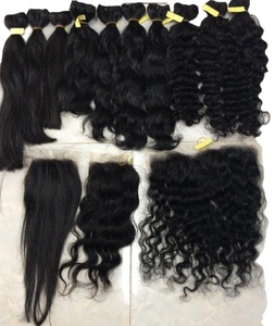 [ REABASTECIMIENTO ] Cabello Humano Camboyano Virgen 100% con Cutícula Alineada, Sin Procesar, Extensiones de Cabello con Cierre de Encaje Completo HD, Color Personalizado - Product Image 3