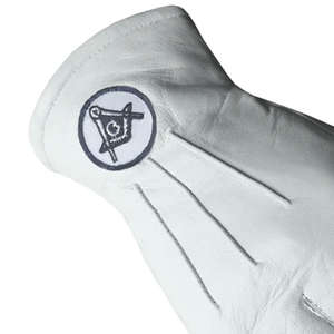 Guantes Masónicos de Algodón Puro de Alta Calidad, Más Vendidos, de Tendencia, Baratos, para Deportes, Uso en las Cuatro Estaciones, Venta al Por Mayor - Product Image 6