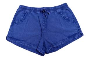 Pantalones cortos lavados con ácido personalizados para mujer 100% algodón Vintage Sports - Product Image 4