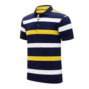 Polo pour homme, logo personnalisé, OEM, tissu en coton, respirant, vêtements décontractés, vente en gros d'usine - Product Image 6
