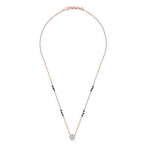Collier de perles religieux en or Tanmaniya avec fil de diamant divin - Product Image 3