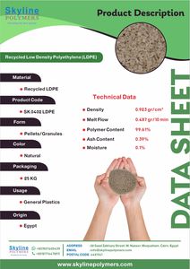 High Quality Transparent Recycled r-<b>LDPE</b> Pellets Low-Density Polyethylene Injection for Industrial <b>LDPE</b> - Product Image 2