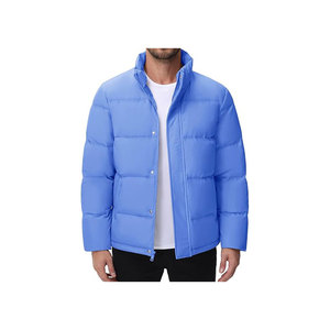 Chaqueta con capucha para hombre Chaqueta cálida de burbuja para hombre Puffy Nylon Company - Product Image 6