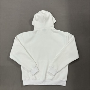 Sudadera con capucha en blanco Ropa deportiva Sudaderas con capucha para hombres Ropa básica Mezcla de algodón Sudadera personalizada lisa de alta calidad - Product Image 5