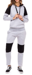 El mejor material, el mejor fabricante, tarifa de fábrica, el más vendido, la última facción, chándales informales, conjunto de 2 piezas, chándal de Jersey para mujer - Product Image 5