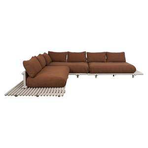 Modern Large Sofa Sticks Platform Made of Wood - Product Image 5