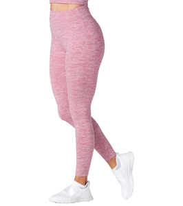 Últimas mallas para mujer con logotipo personalizado Fitness Gym Wear Mallas de mujer Yoga Deportes Medias Entrenamiento Running Tie Dye Medias sin costuras - Product Image 5