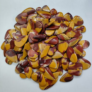 Holesale 250 Gram ellow ookaite jaspe oose aboabochons Stone emstone para Jewelry endant Ant ABS - Product Image 2