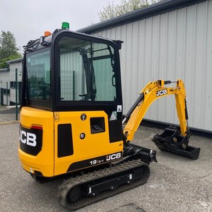 Buy Good Condition Wholesale JCB 19C-1 Full Cab Crawler Mini Excavator for Engine 120kW Power High Digging Power - Product Image 5