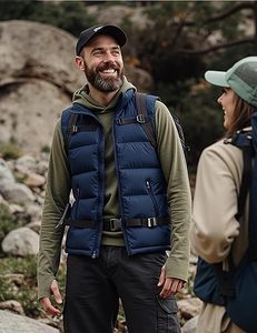 Venta Directa de Fábrica, Chaleco Acolchado Personalizado de Alta Calidad, Transpirable, con Cremallera, para Hombre, Ropa de Abrigo Informal de Invierno, 100% - Product Image 2