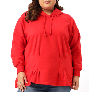 Sudadera con capucha de ajuste regular para mujer, diseño de gran tamaño personalizado, estilo más nuevo para mujer con logotipo estampado de talla grande, chándales, estilo de calle - Product Image 1