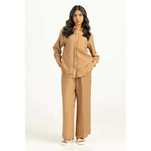 Camisas Casuales de Lino 100% para Mujer WM-COD-SS25-402T Top - Product Image 2