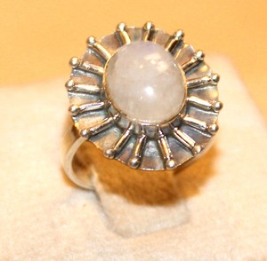 Trending Fashion 925 Sterling Silver <b>Rose</b> <b>Quartz</b> <b>Ring</b> Bezel Setting for Boutique Collection - Product Image 2