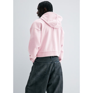 เสื้อฮู้ดดี้ผู้ชายคุณภาพสูง เสื้อสเวตเชิ้ตแบบยูนิเซ็กซ์ ทรงโอเวอร์ไซส์ ซิปหน้า เสื้อฮู้ดดี้เปล่า ผ้าหนา ขายส่ง เสื้อสตรีทแวร์แบบสวมหัว ผ้าฟลีซ - Product Image 6