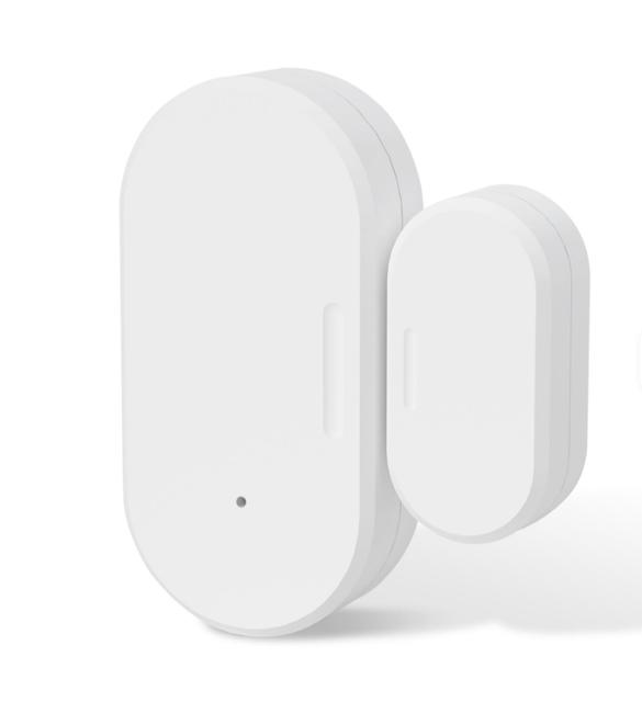 Daping ZigBee Smart Door Window Sensor Wireless Home Security Burglar Alarm Compatible with ZBBridge Alexa