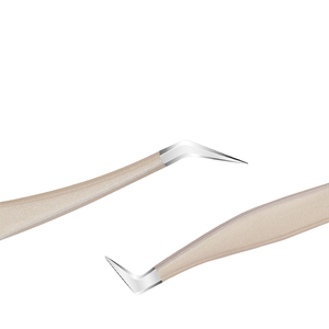 Juego de Pinzas de Acero Inoxidable con Punta Duradera y Suave para Cejas y Pestañas - Product Image 3