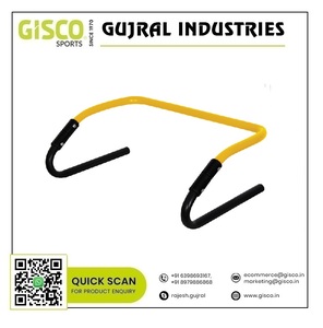 GISCO 2 en 1 Agility Hurdle Equipo deportivo y de entrenamiento de alta resistencia Diseño plegable de plástico Tamaño personalizable para ahorrar espacio - Product Image 3