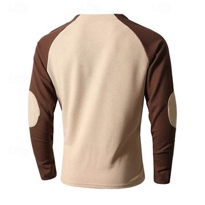 Sweatshirts pulls pour hommes personnalisés de haute qualité en gros en coton polyester brodé techniques teint uni - Product Image 2