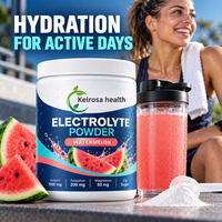 Fabricant de compléments alimentaires en poudre, étiquette de boisson énergétique, mélange d'hydratation Keto, boisson électrolytique