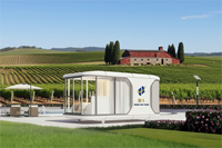 Maison capsule préfabriquée modulaire de luxe ODM pour l'extérieur à très longue durée de vie