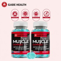 Gummies à la créatine en marque privée, gummies pour développer les muscles, complément alimentaire pour l'amélioration musculaire, récupération musculaire rapide, gummies personnalisés à la créatine