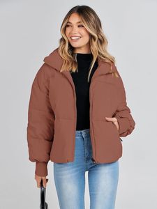Chaqueta Larga Acolchada para Mujer, con Capucha Desmontable, Relleno de Algodón, Cortavientos, Transpirable, Abrigo de Invierno - Product Image 5
