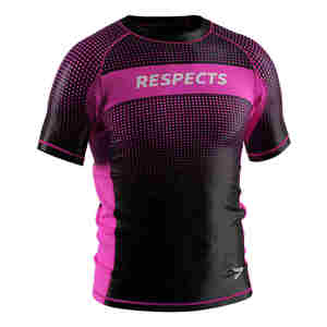เสื้อกันผดผื่นของผู้ชายผ้าสแปนเด็กซ์ออกแบบโลโก้ได้ตามต้องการ - Product Image 3