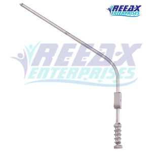 Tubo de succión de Neurocirugía de acero inoxidable de alta calidad, 4 Uds., Mejor Proveedor Premium, base de instrumentos quirúrgicos REEAX - Product Image 5