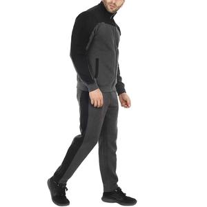 Nuevo Conjunto Deportivo de Otoño para Hombre con Bloques de Color, Chaqueta Ajustada con Cremallera y Pantalones Deportivos, 2 Piezas, Transpirable, Talla Grande - Product Image 6