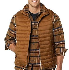 Dernier modèle de veste matelassée sans manches en patchwork fin, coupe ample, veste de motard, veste imperméable respirante pour la conduite en plein air - Product Image 5