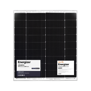 แผงโซลาร์เซลล์ Energizer Solar ENSP60NDG2475BF แบบโมโนคริสตัลไลน์ BIPV กำลังไฟ 550W-600W แผ่นหลังสีขาว ได้รับการรับรองมาตรฐาน TUV - Product Image 2
