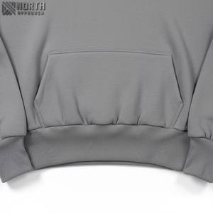 Sweats à capuche personnalisés unisexes 100% coton French Terry Fleece 360gsm Hoodie Vintage Heavyweight Oversized Blank Hoodie Men 450 gsm - Product Image 5