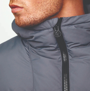 High Quality Men's <b>Puffer</b> <b>Jacket</b> Canvas Waterproof <b>Hooded</b> <b>Long</b> Sleeve Solid Stand Collar Outdoor Best Selling Reasonable Price - Product Image 6