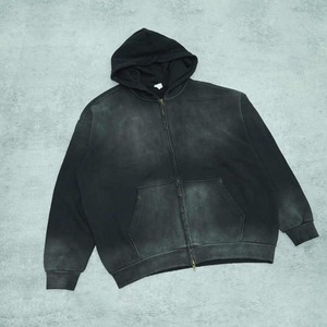 Ropa Hombre 100% Conjuntos de algodón Ropa Hombre Alta calidad Unisex Sudaderas personalizadas Sudaderas con cremallera lavadas de gran tamaño para hombres a la venta - Product Image 2