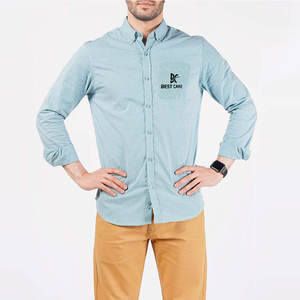 Chemises habillées de haute qualité pour hommes Chemises habillées pour hommes respirantes Chemises habillées pour hommes légères - Product Image 5