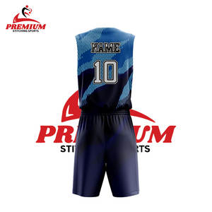 Maillots de basket-ball respirants à logo tendance, vente en gros, maillots de basket-ball personnalisés professionnels avec graphismes - Product Image 2