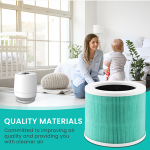 Purificateur d'air HEPA avec filtre à charbon actif Cobectal ZQ2000A pour la maison et l'automobile - Product Image 3