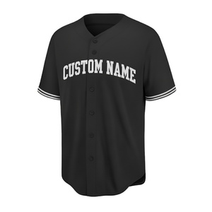 เสื้อเบสบอล/ซอฟต์บอลสำหรับผู้ใหญ่และเยาวชน สวมใส่สบาย ดีไซน์ใหม่ น้ำหนักเบา ราคาขายส่ง ปรับแต่งได้ ติดกระดุม - Product Image 1