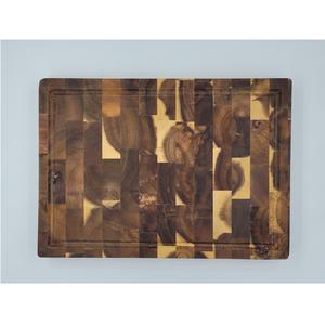 Huhipro New Top Planche à découper en acacia naturel et bloc à découper Paquet combiné 35x25x2.5cm & 30x20x2.5cm Rectangle Vietnam - Product Image 6