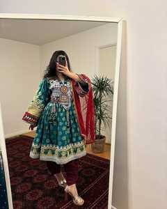 Vestido Afgano Original en Oferta para Mujer 2025, Vestido Afgano Kutchi de Alta Calidad para Mujer al Mejor Precio - Product Image 5