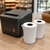 Rouleaux de papier thermique direct 4x6 A6 personnalisés en usine, étiquettes d'expédition premium pour imprimante à code-barres Bluetooth, étiquettes de bordereau en papier