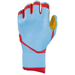 Gants de frappeur de baseball à manchette longue en cuir de vachette de haute qualité à bas prix pour équipe de baseball - Product Image 3
