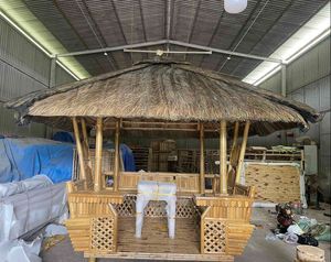 Barra de bambú-Barra de bambú natural-Cenador de bambú-Taburete de bambú-Silla y mesa de bambú, muebles de jardín precio barato - Product Image 5