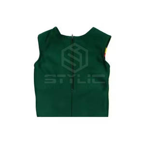 Uniforme de pom-pom girl personnalisé 2 pièces pour femmes-Ensemble de performance pour les équipes scolaires et professionnelles - Product Image 3