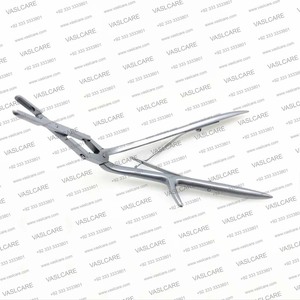 Rongeur del tabique nasal de acero inoxidable | Instrumento quirúrgico nasal para la eliminación de tejidos y cirugía ENT Vaslcare - Product Image 5