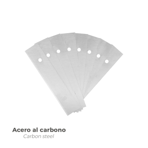 Lama raschiatrice rettangolare in vetro (10 pezzi) - Product Image 3